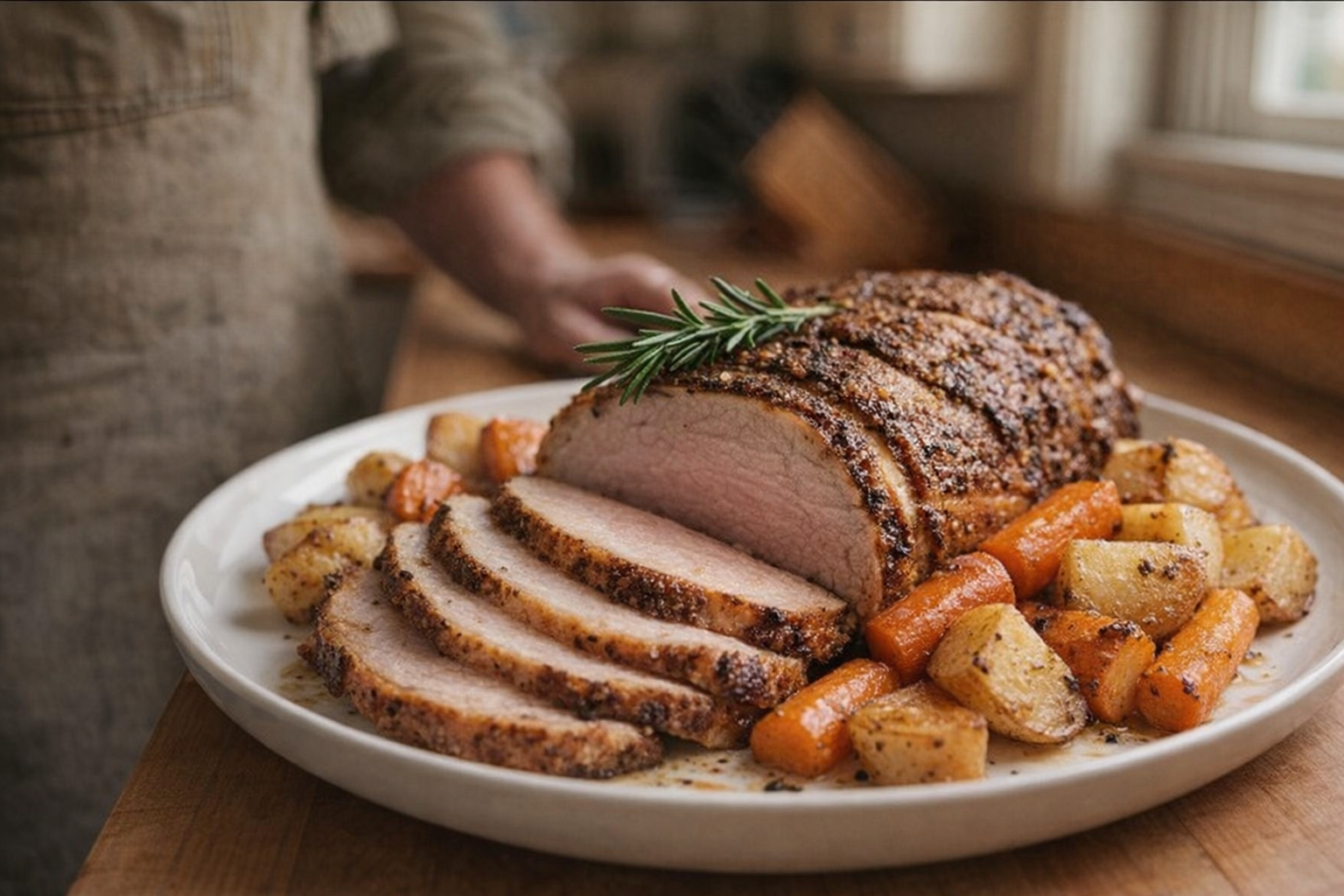How to Cook a Juicy Pork Roast in the Oven